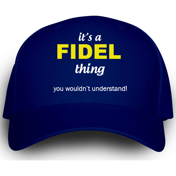 Cap for Fidel