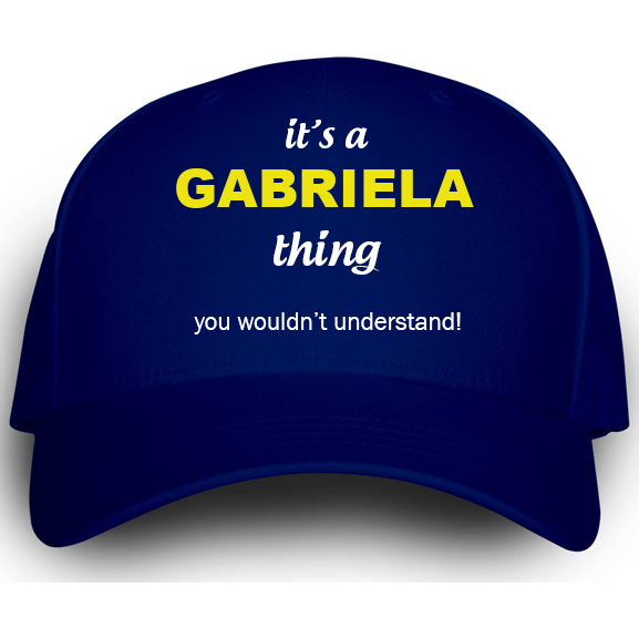 Cap for Gabriela