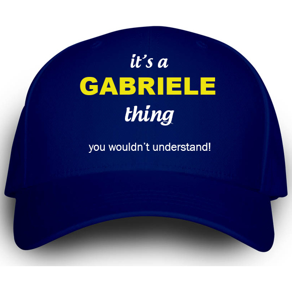 Cap for Gabriele
