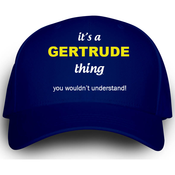 Cap for Gertrude