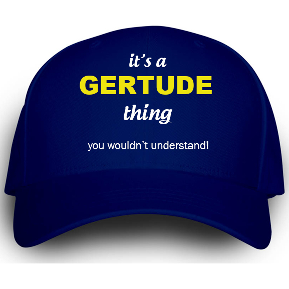Cap for Gertude