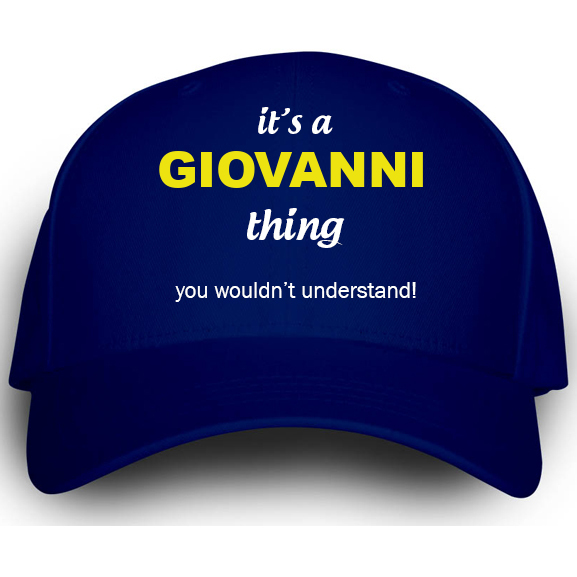 Cap for Giovanni