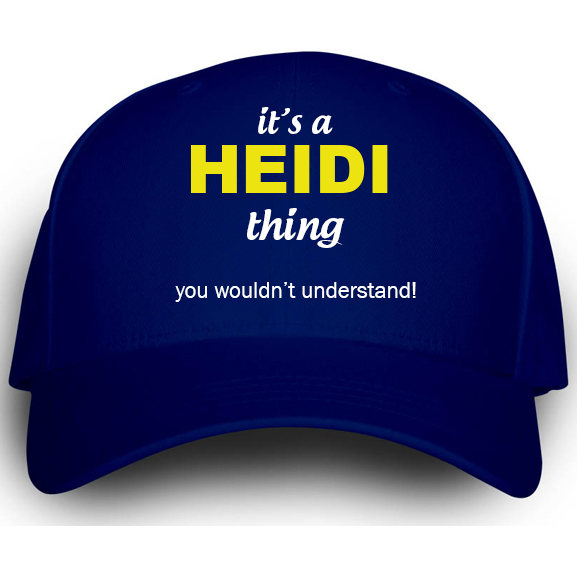Cap for Heidi
