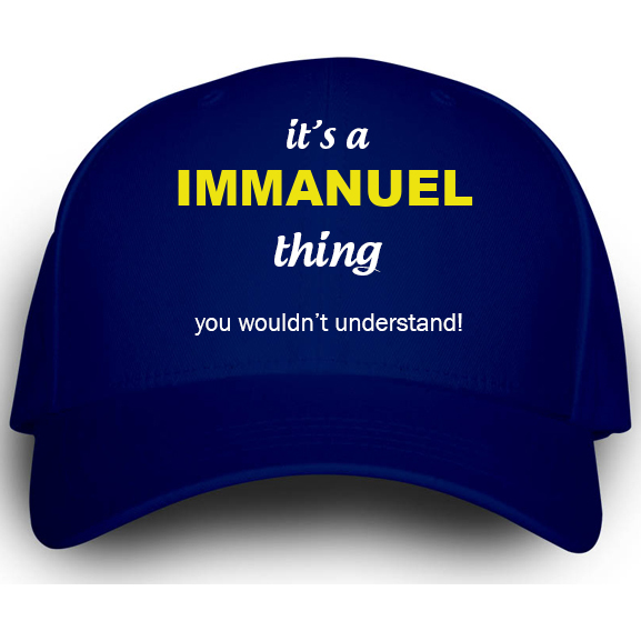 Cap for Immanuel