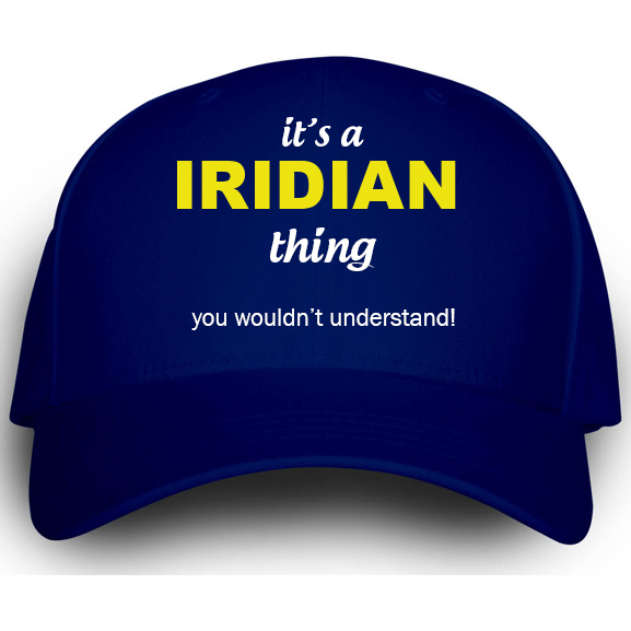 Cap for Iridian
