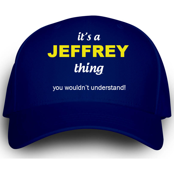 Cap for Jeffrey
