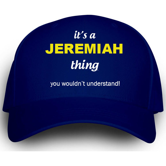 Cap for Jeremiah