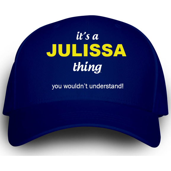 Cap for Julissa