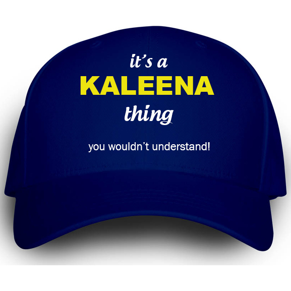 Cap for Kaleena