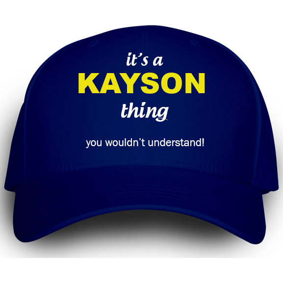 Cap for Kayson