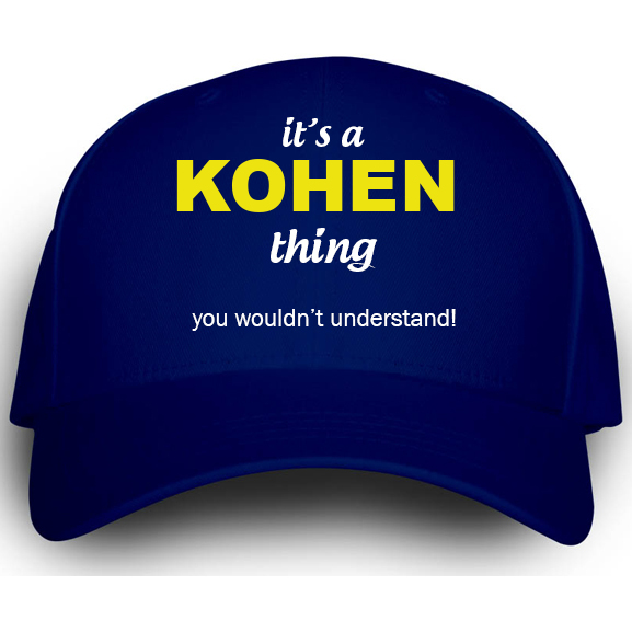 Cap for Kohen