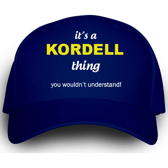 Cap for Kordell