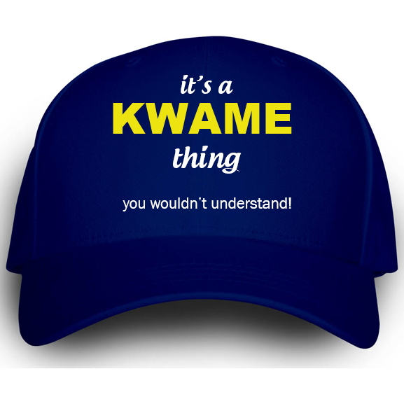 Cap for Kwame
