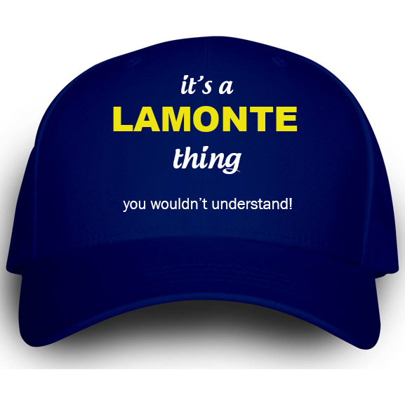 Cap for Lamonte