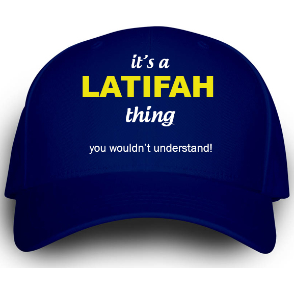 Cap for Latifah