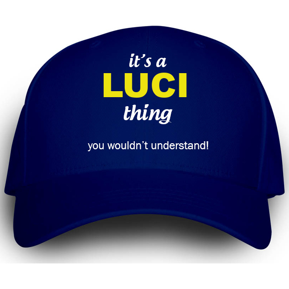 Cap for Luci