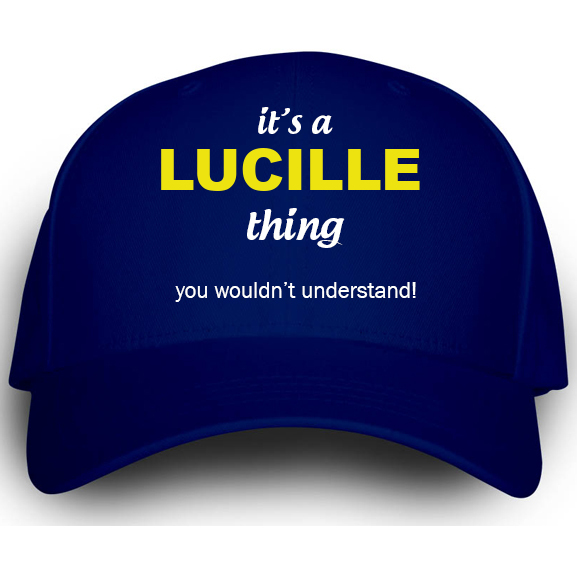 Cap for Lucille