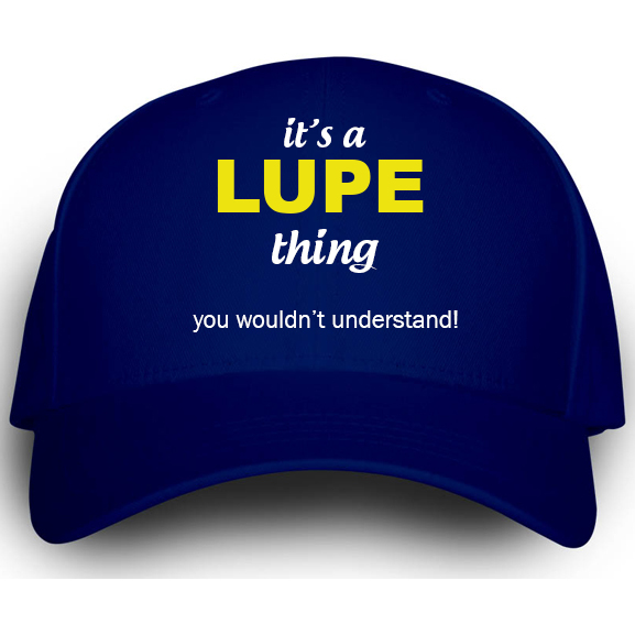 Cap for Lupe