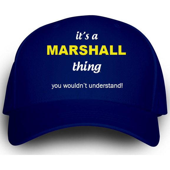 Cap for Marshall
