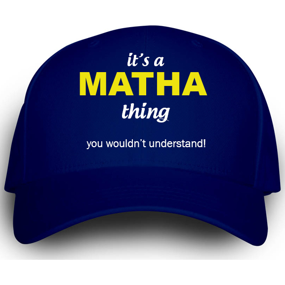Cap for Matha