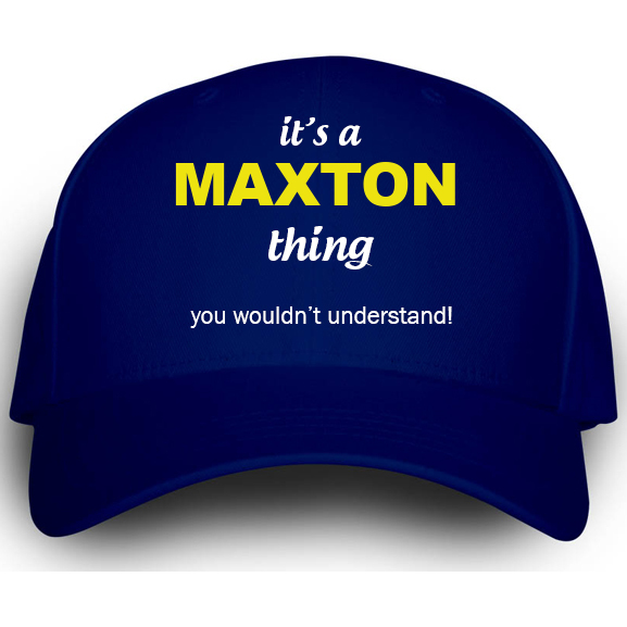 Cap for Maxton