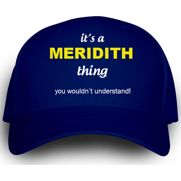 Cap for Meridith