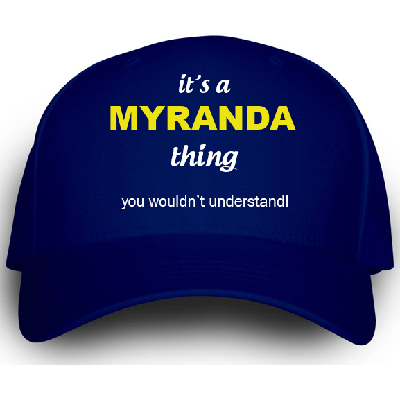 Cap for Myranda