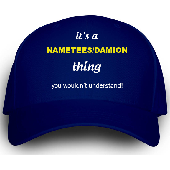 Cap for Nametees/damion