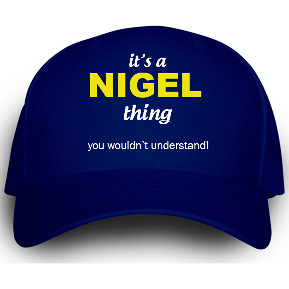Cap for Nigel