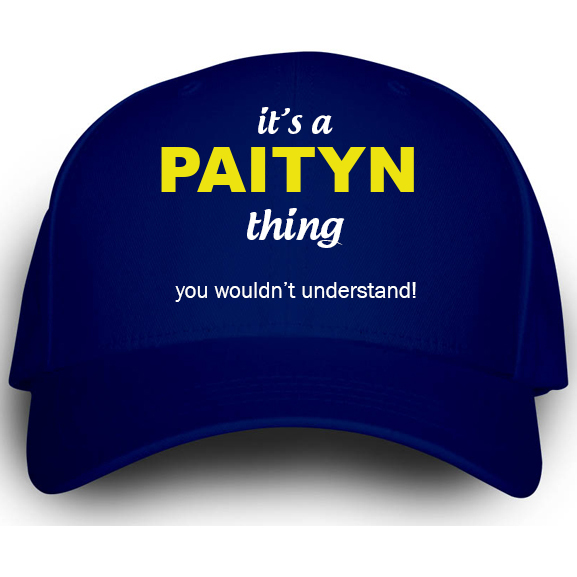 Cap for Paityn