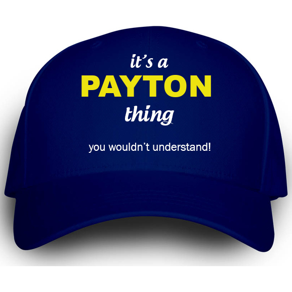 Cap for Payton