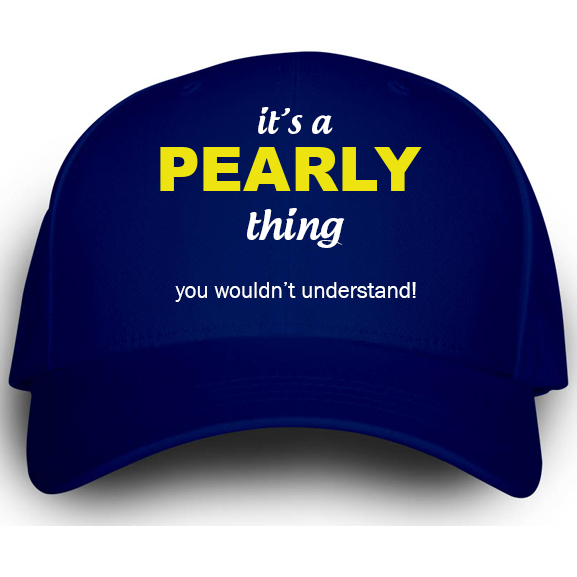 Cap for Pearly
