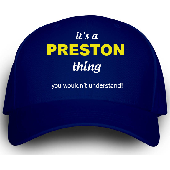 Cap for Preston
