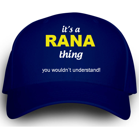 Cap for Rana