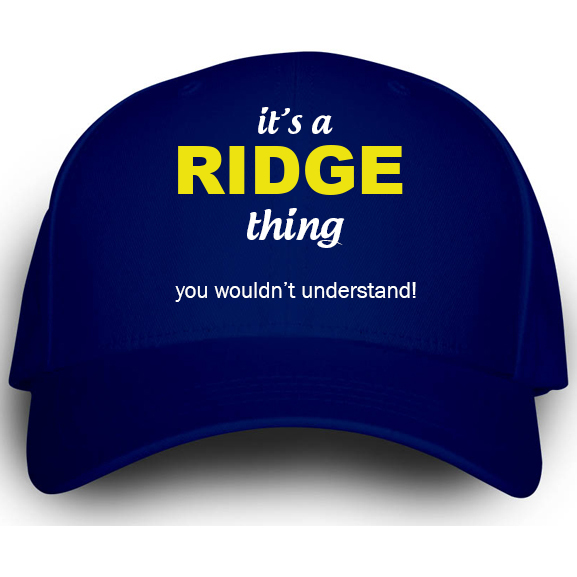 Cap for Ridge