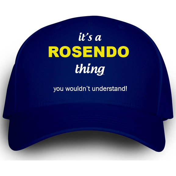 Cap for Rosendo