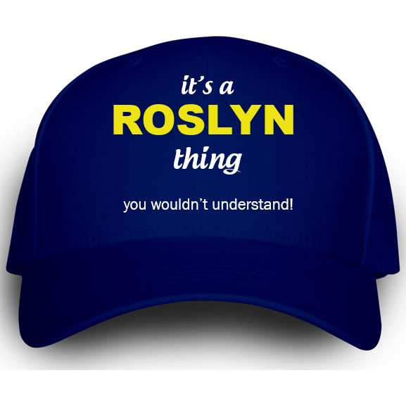 Cap for Roslyn