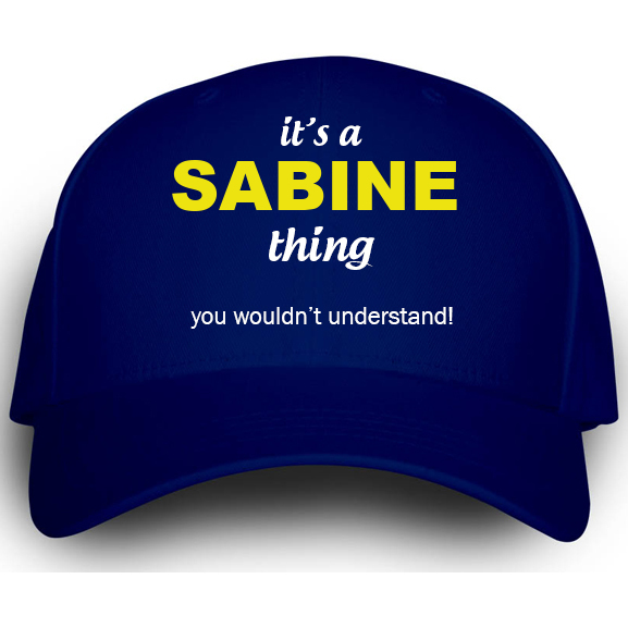 Cap for Sabine