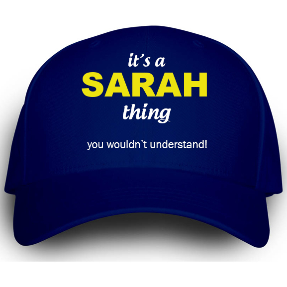 Cap for Sarah