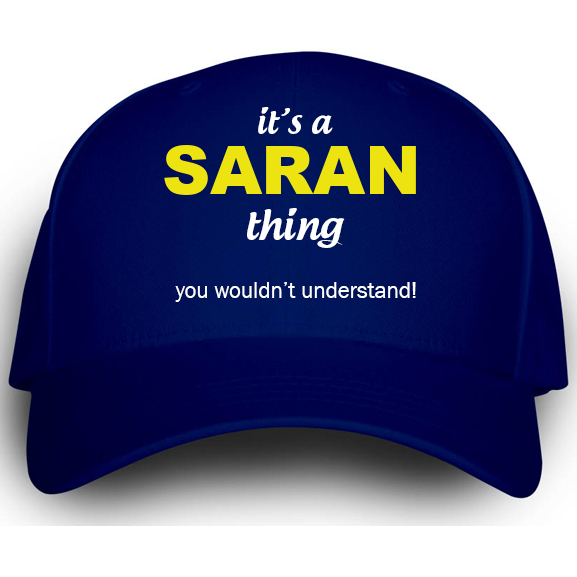 Cap for Saran