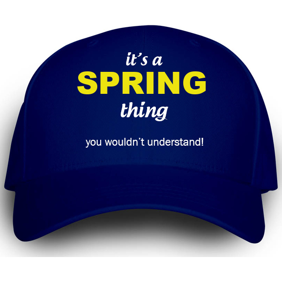 Cap for Spring