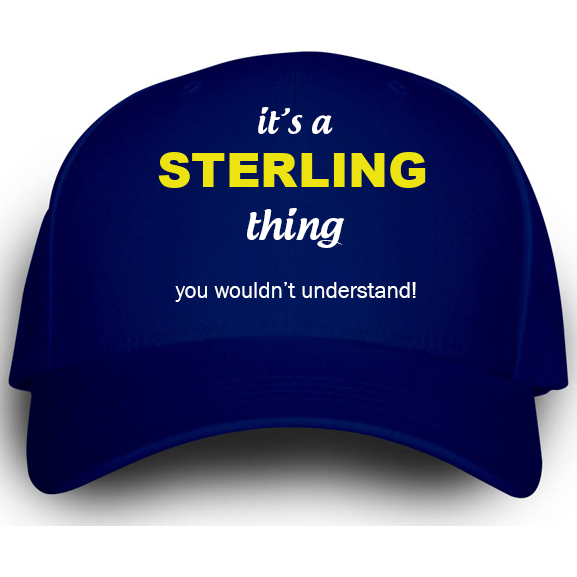 Cap for Sterling