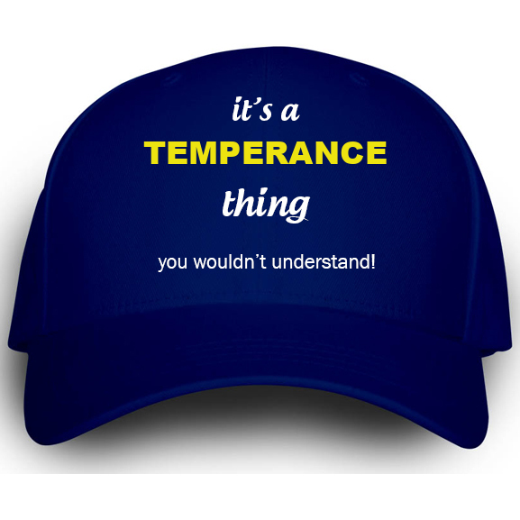 Cap for Temperance