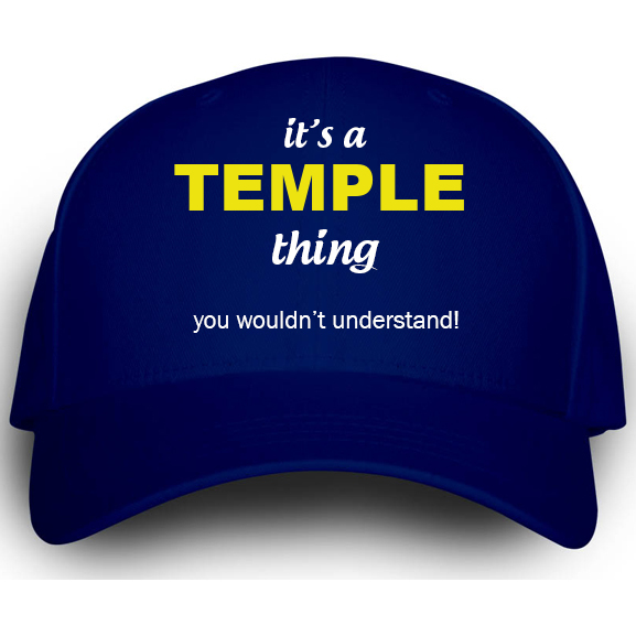 Cap for Temple