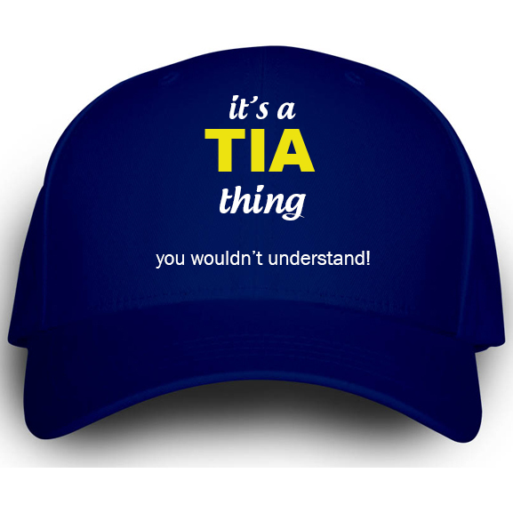 Cap for Tia