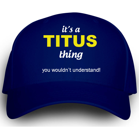 Cap for Titus