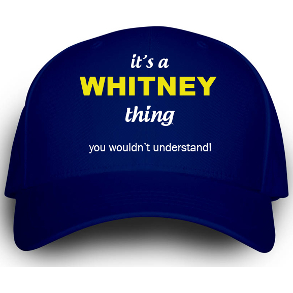 Cap for Whitney