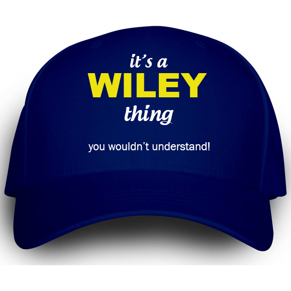Cap for Wiley