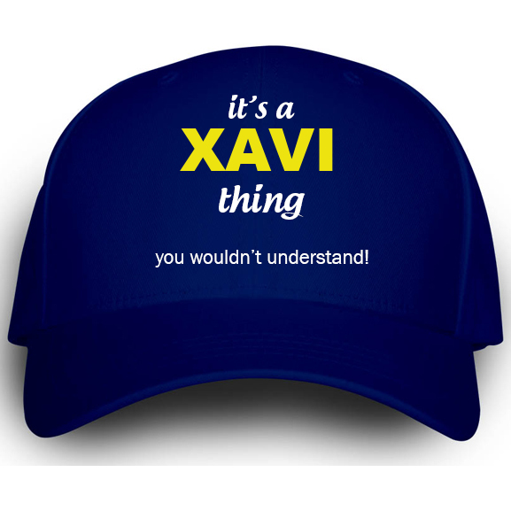 Cap for Xavi