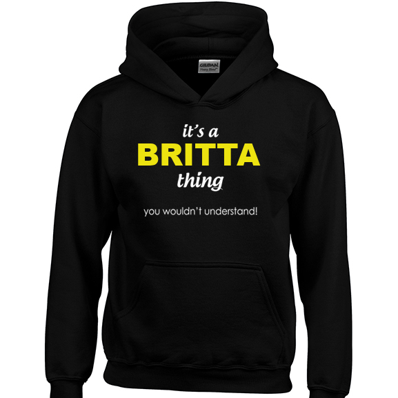 It's a Britta Thing, You wouldn't Understand Hoodie